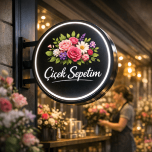 Çiçekçi Tabelası Modelleri